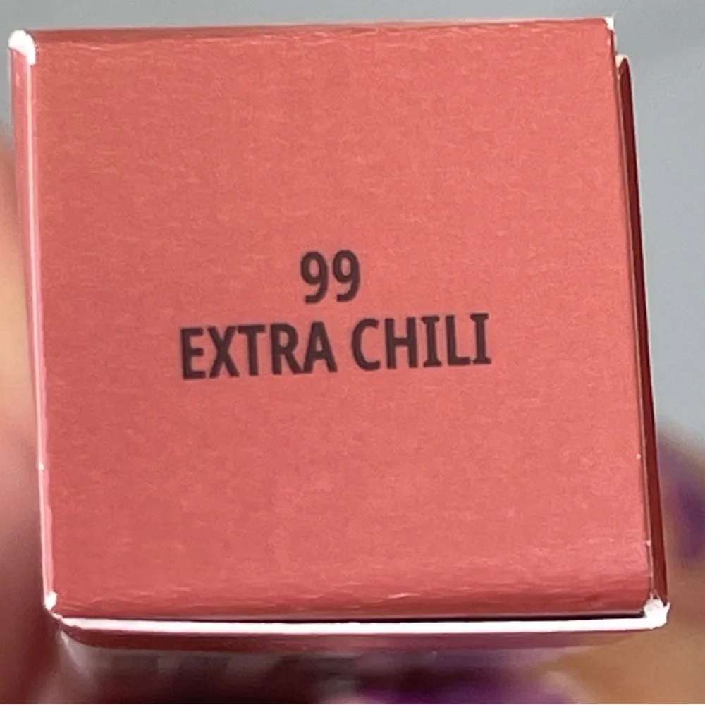 M.A.C COSMETICS Locked Kiss 24HR Lipstick In Extra Chili(Orange Red)